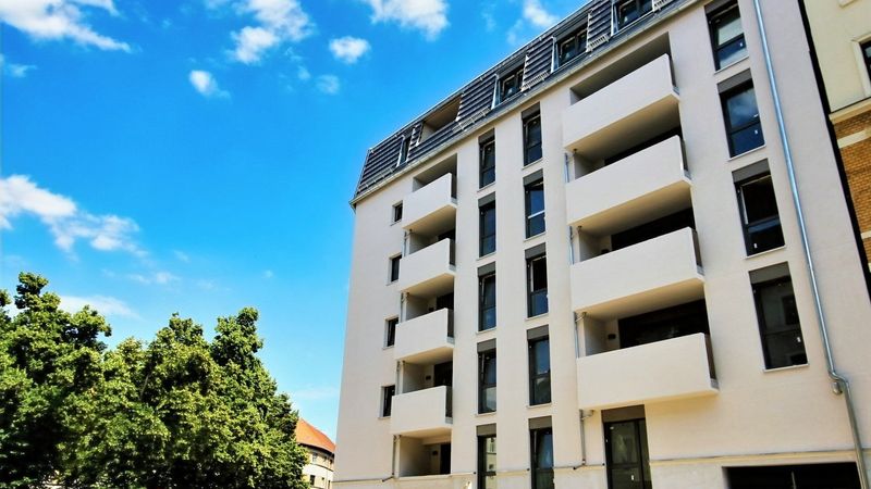 Gohlis-Mitte | 3-Raum-Wohnung | Zweitbezug | Loggia | Parkett | Fußbodenheizung | Fahrstuhl